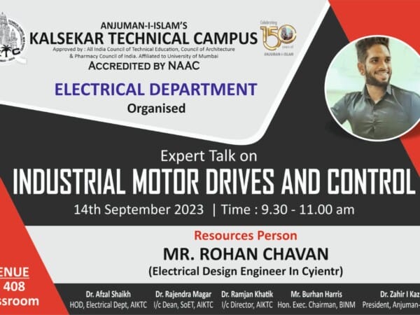 Industrial Motors Drives and Control